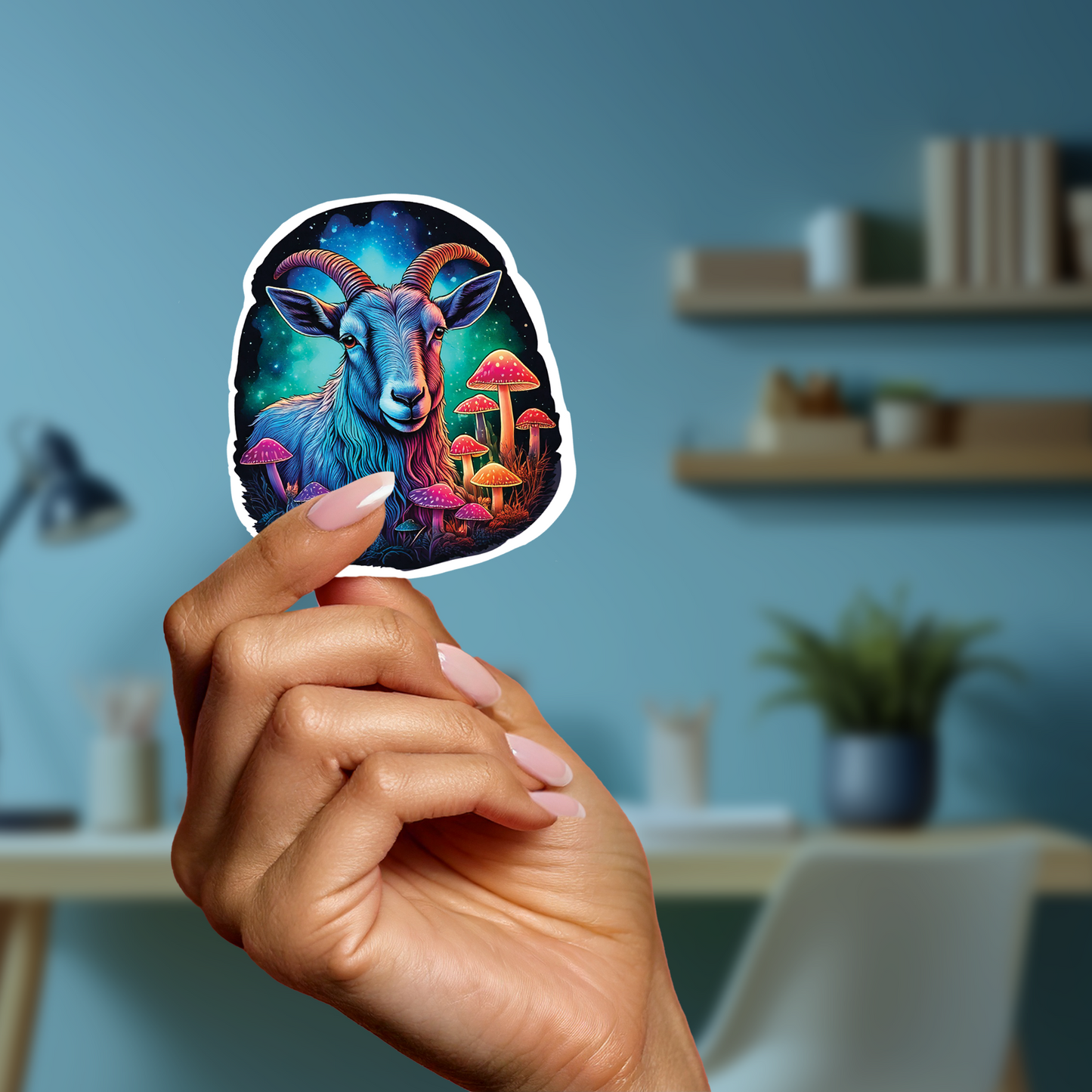 Goat Sticker